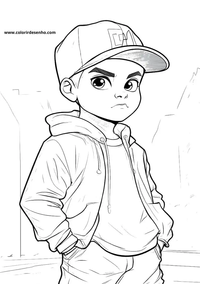 Hip Hop Coloring Pages For All Ages 6