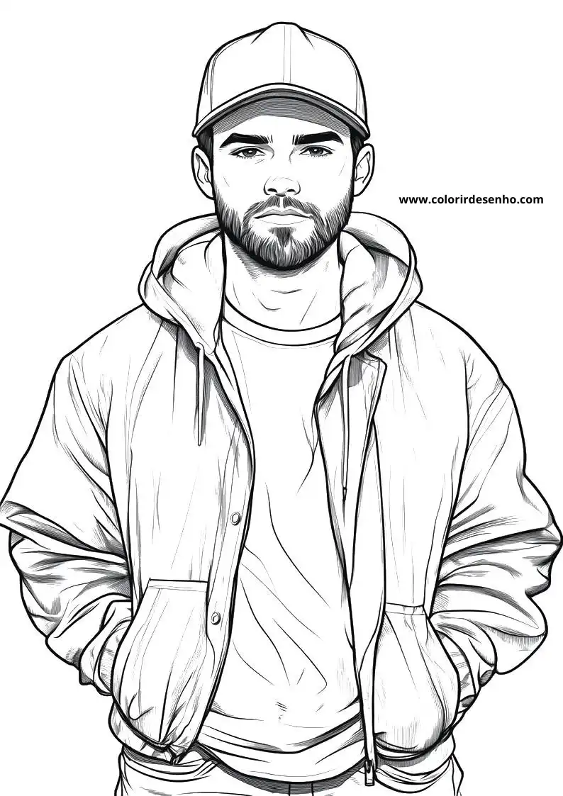 Hip Hop Coloring Pages For All Ages 7