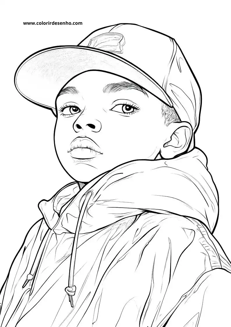 Hip Hop Coloring Pages For Kids And Adults 4