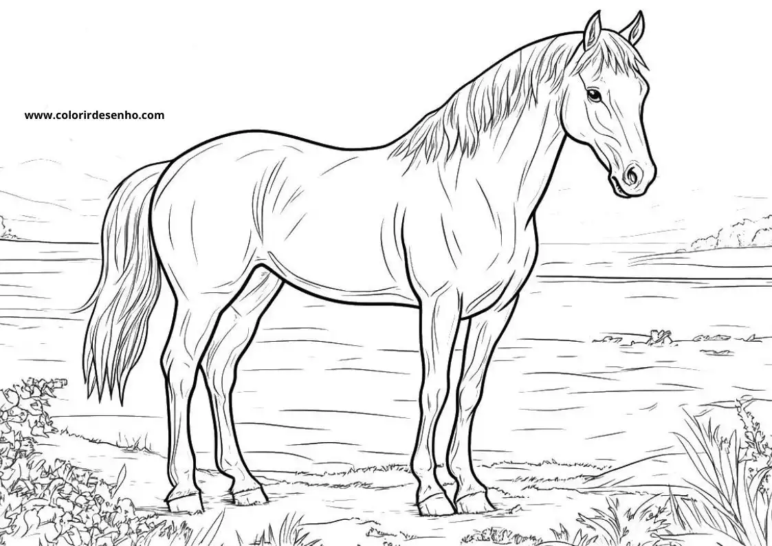 Horse Coloring Pages For All Ages 5