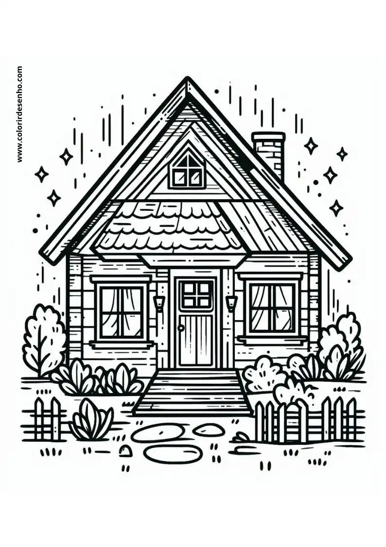 house has a quaint cottage like appearance with an ornate roof and decorative elements