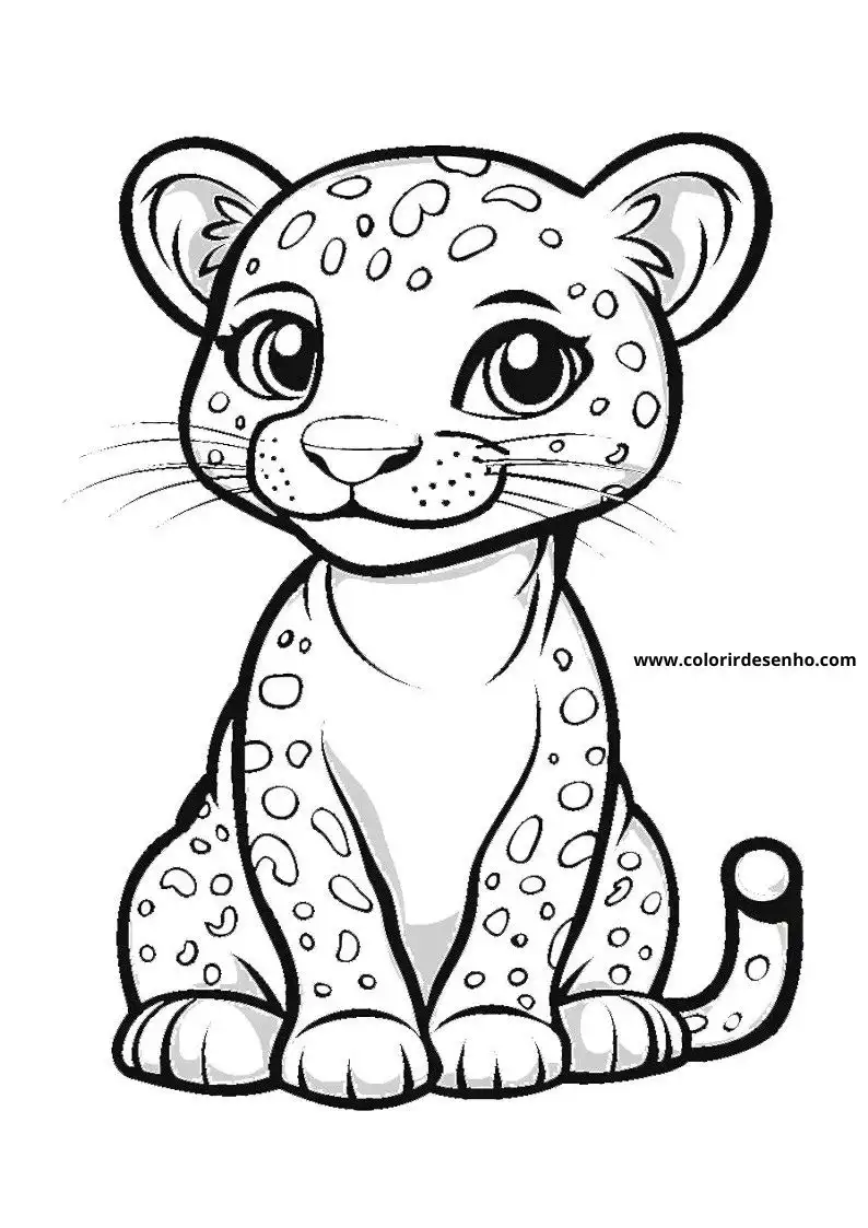 Jaguar Picture Coloring Pages 4