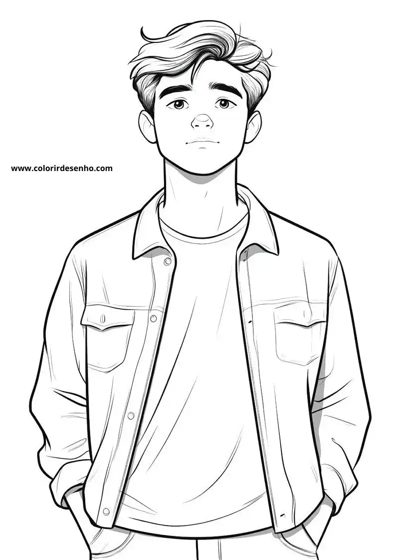 Man Coloring Pages 1