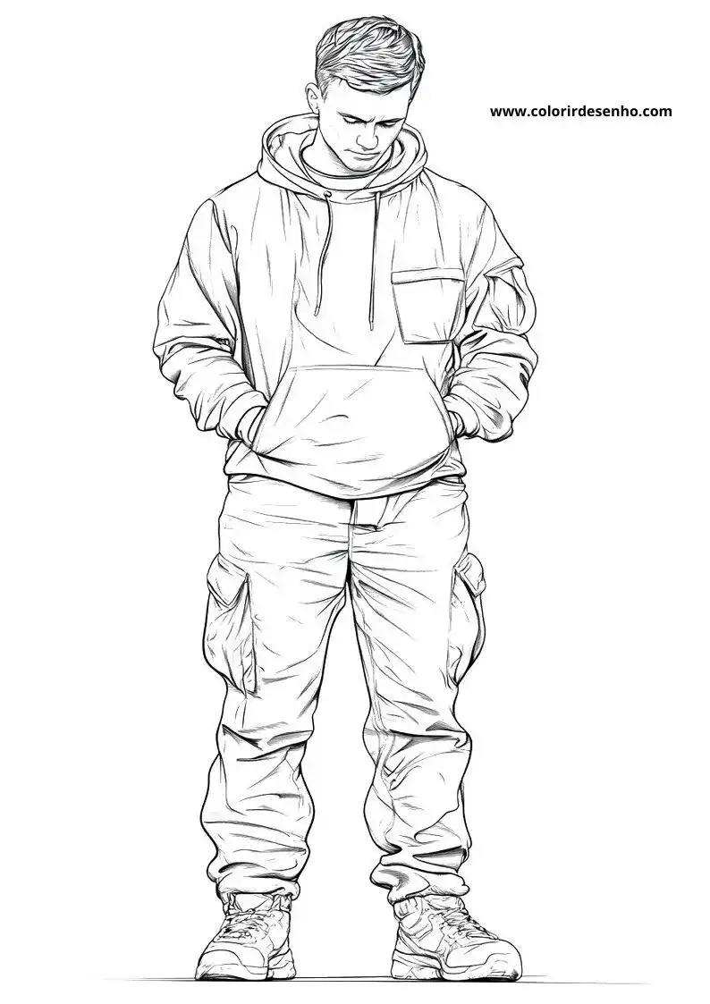 Man Coloring Pages 4