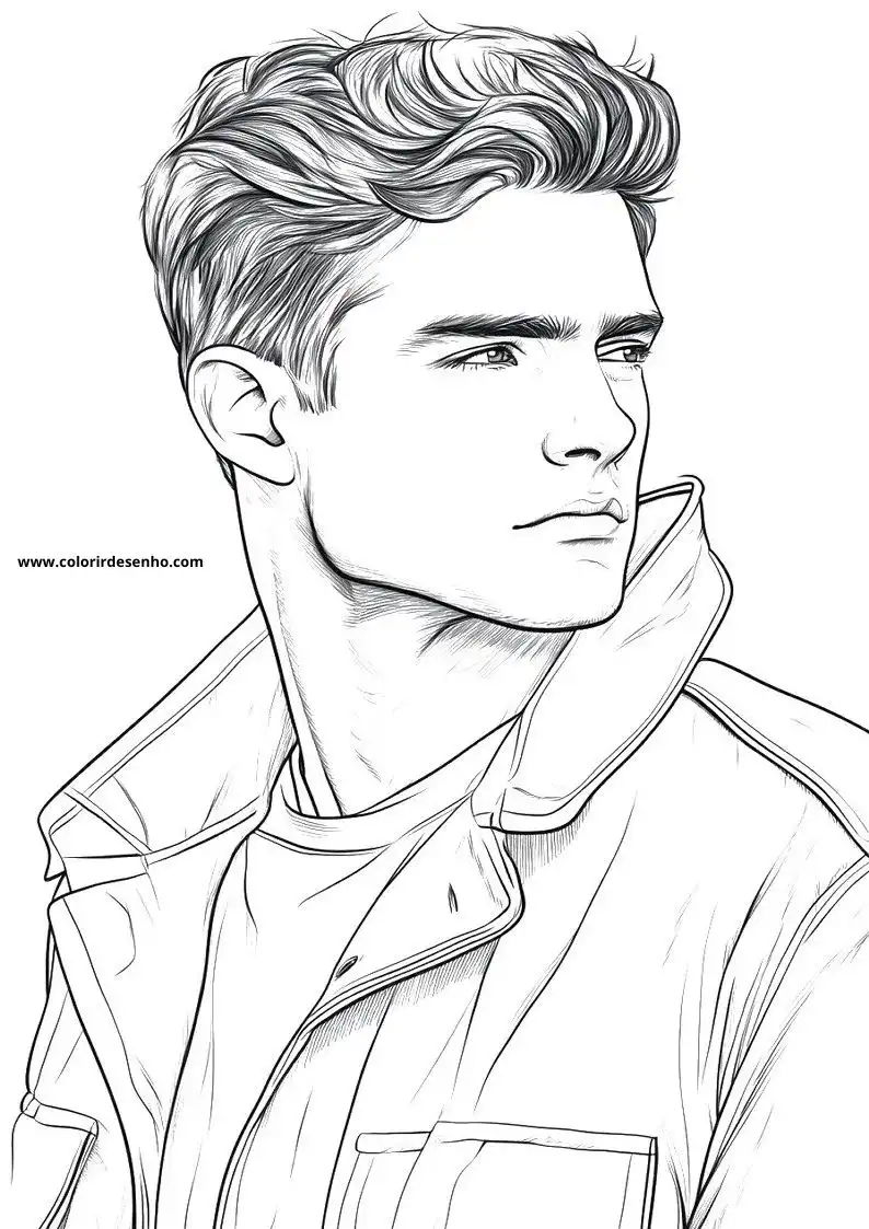 Man Coloring Pages 5