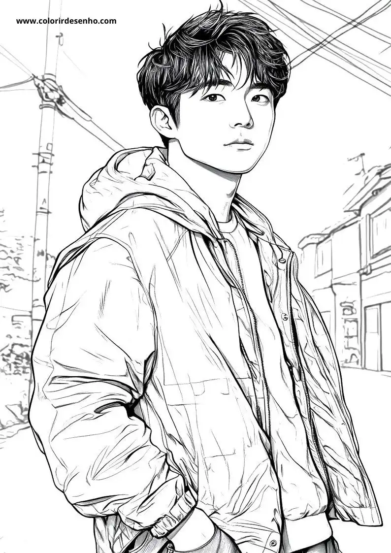 Man Coloring Pages 8