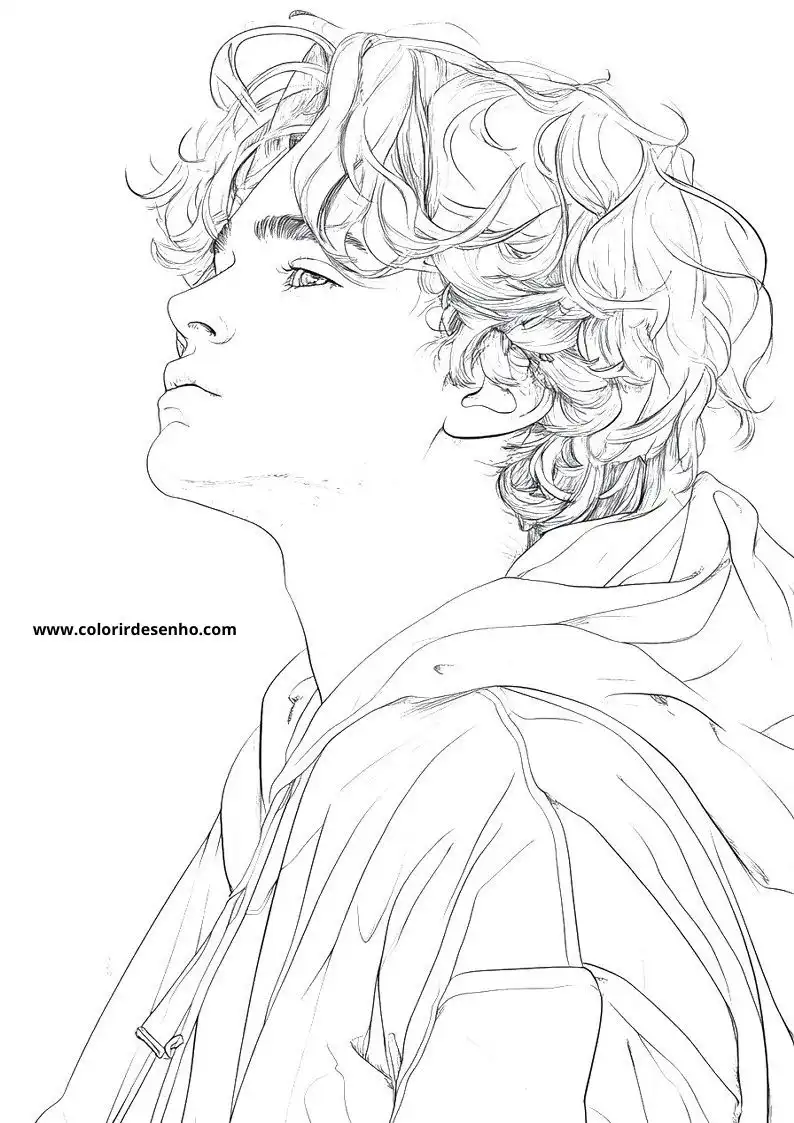 Man Coloring Pages 9