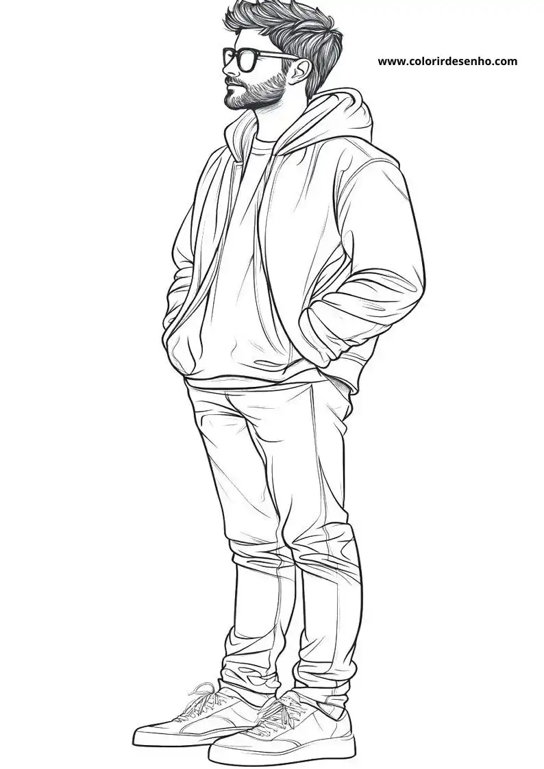 Man Coloring Pages For All Ages 1