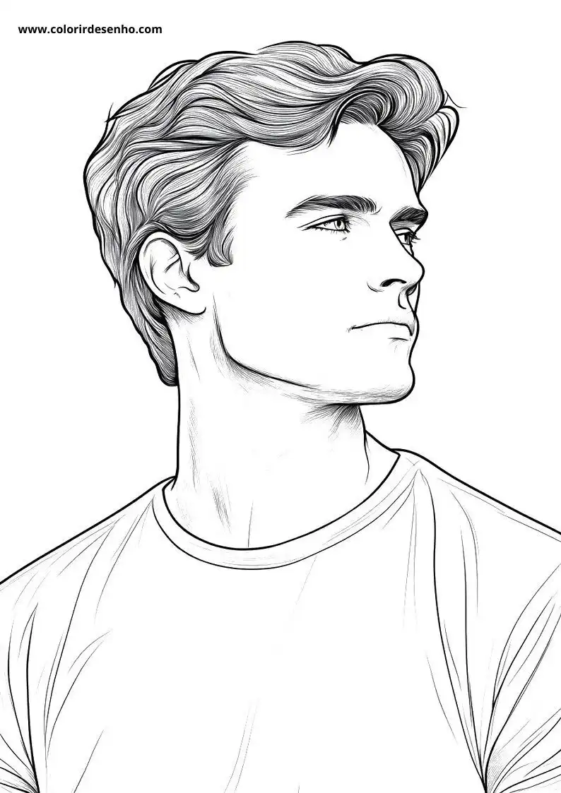 Man Coloring Pages For All Ages 9