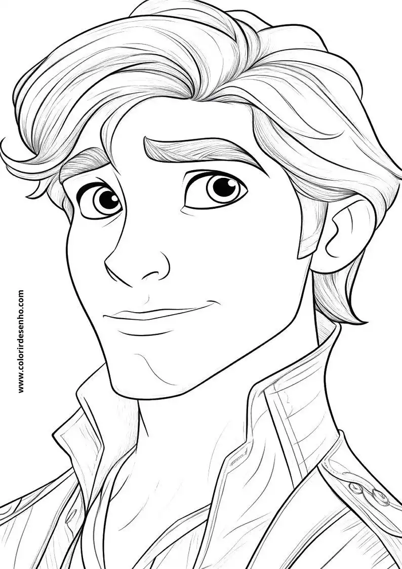 Man Coloring Sheet 7