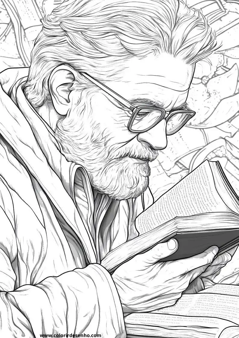 Man Picture Coloring Pages 3