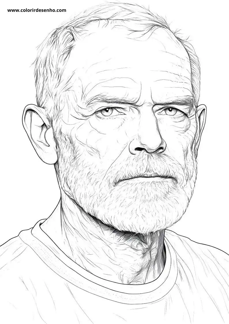 Man Picture Coloring Pages 5