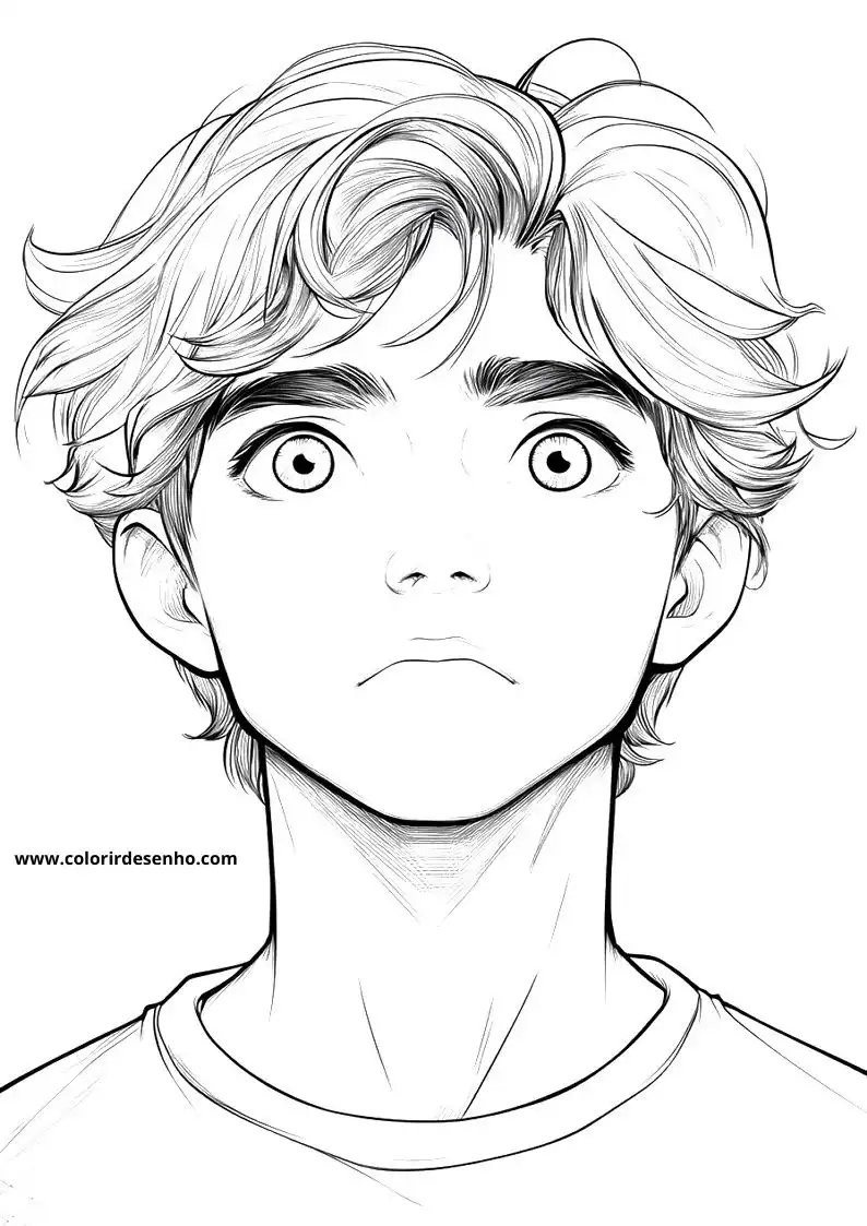 Man's Face Coloring Pages (258+ Free Printables) 125 Mans Face 22459