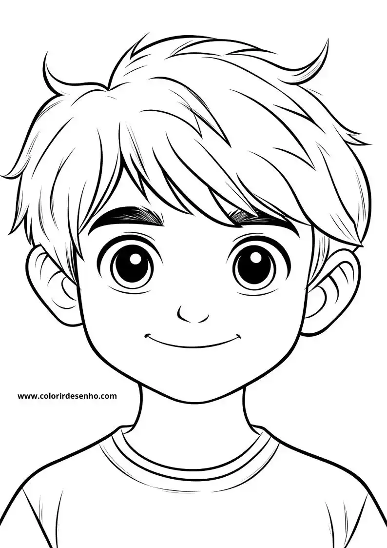 Man's Face Coloring Pages (258+ Free Printables) 91 Mans Face Drawing 22425