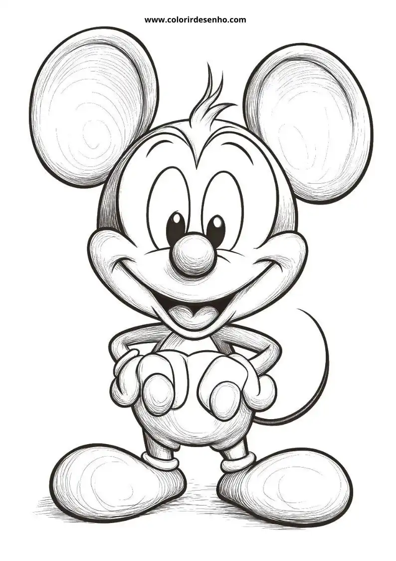 Mouse Coloring Pages 16