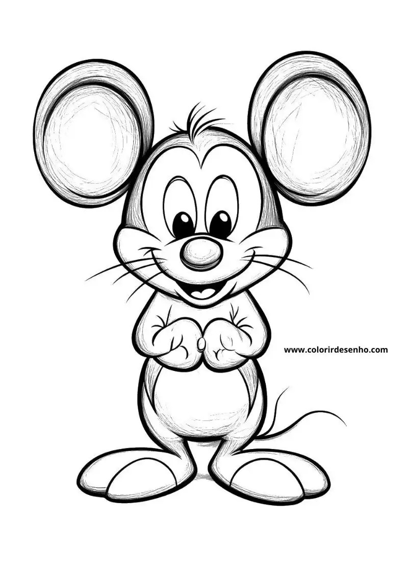 Mouse Coloring Pages For All Ages 12