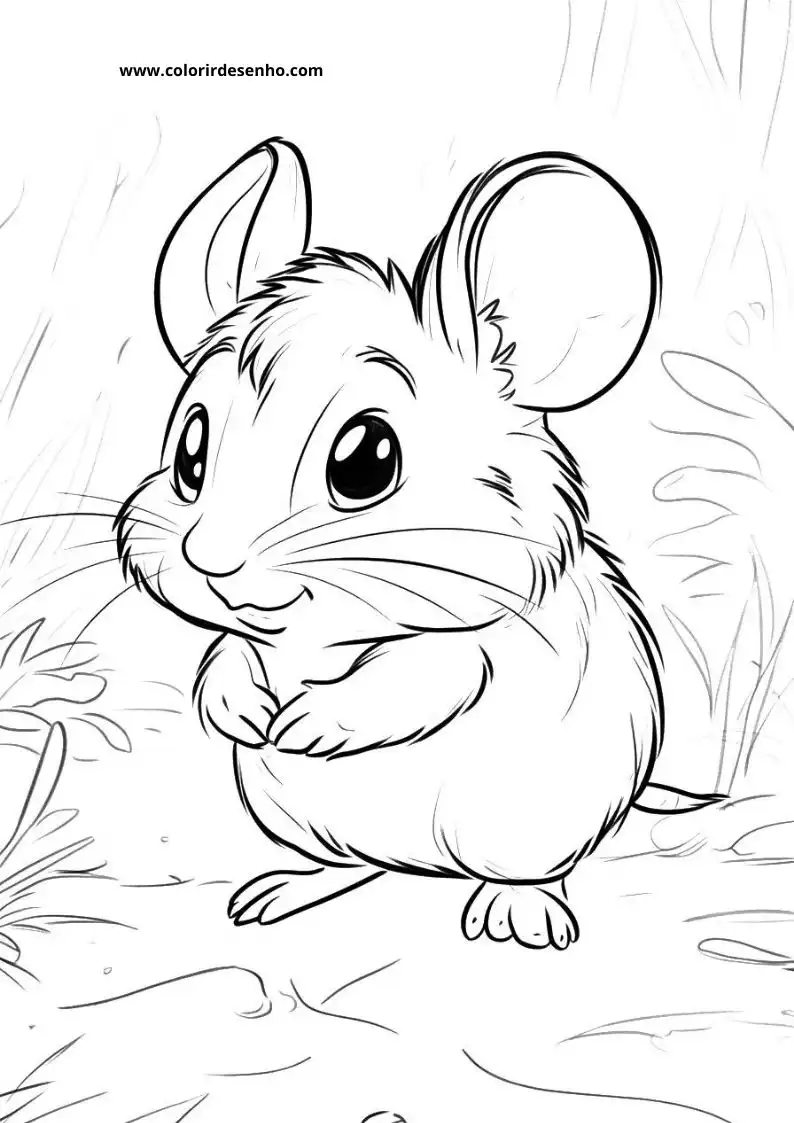 Mouse Coloring Pages For All Ages 2
