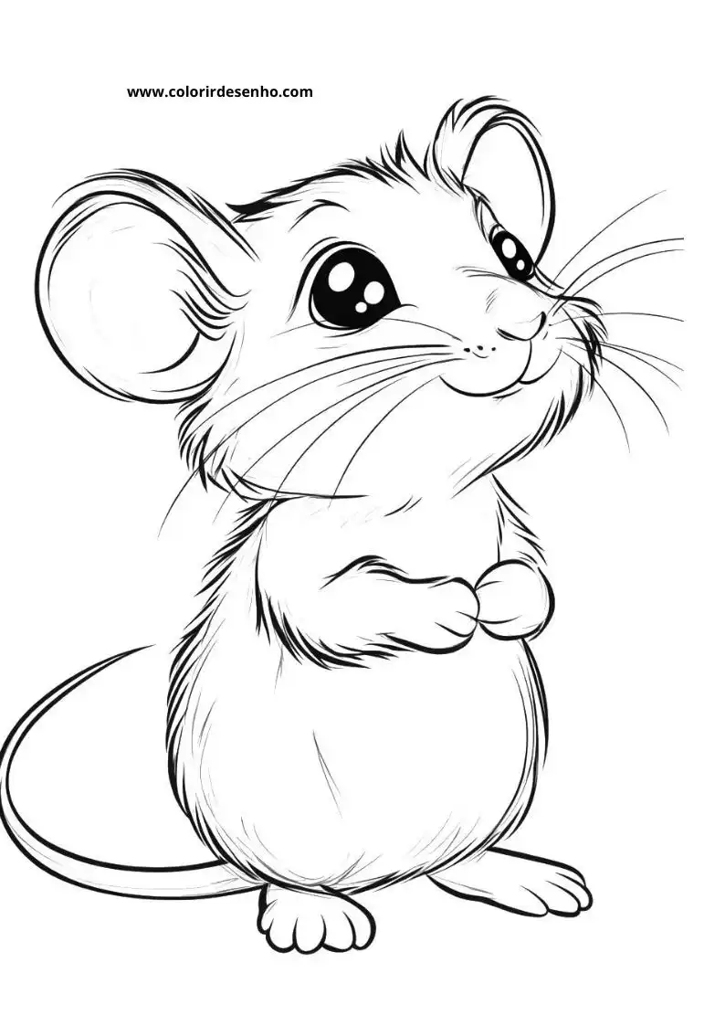Mouse Coloring Pages For All Ages 3