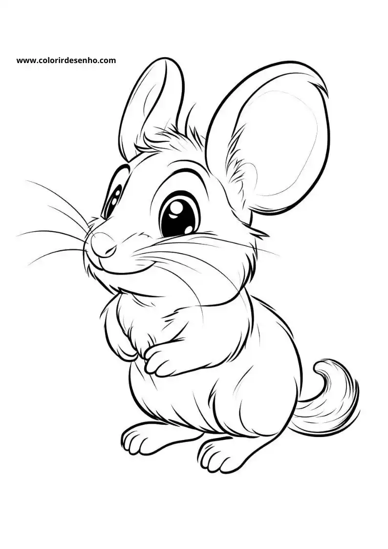 Mouse Coloring Pages For All Ages 4