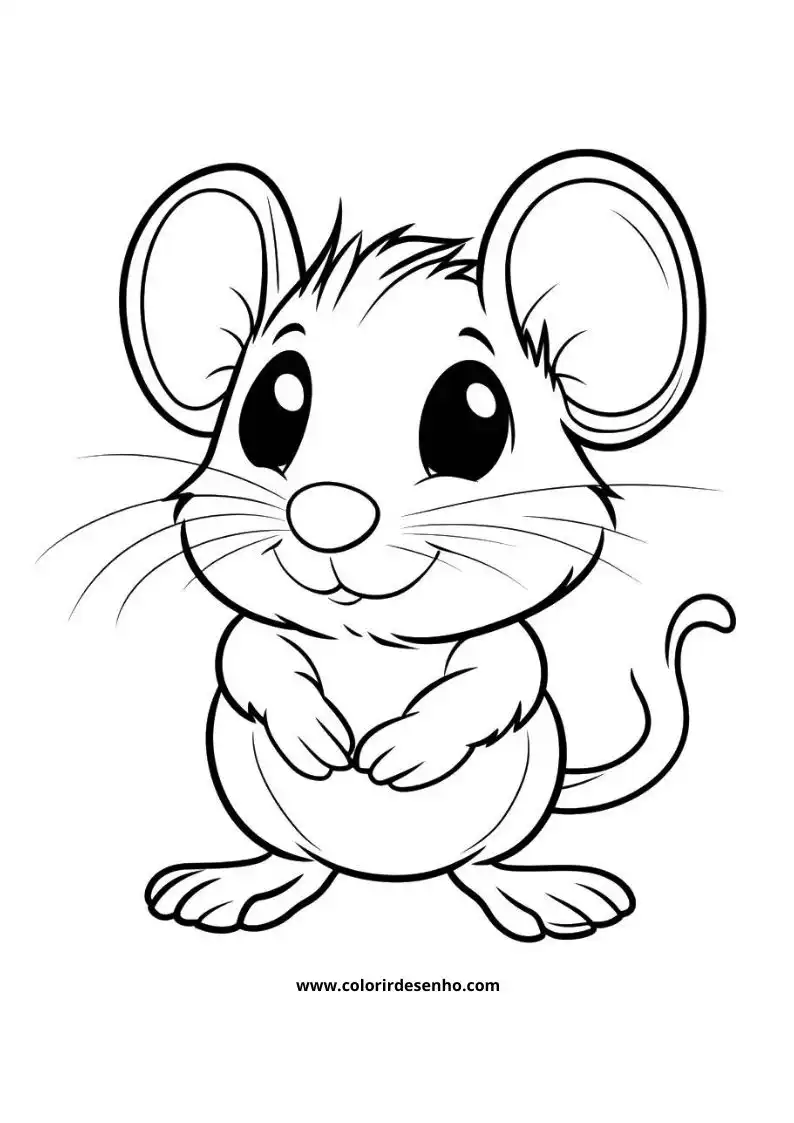 Mouse Coloring Pages For All Ages 6
