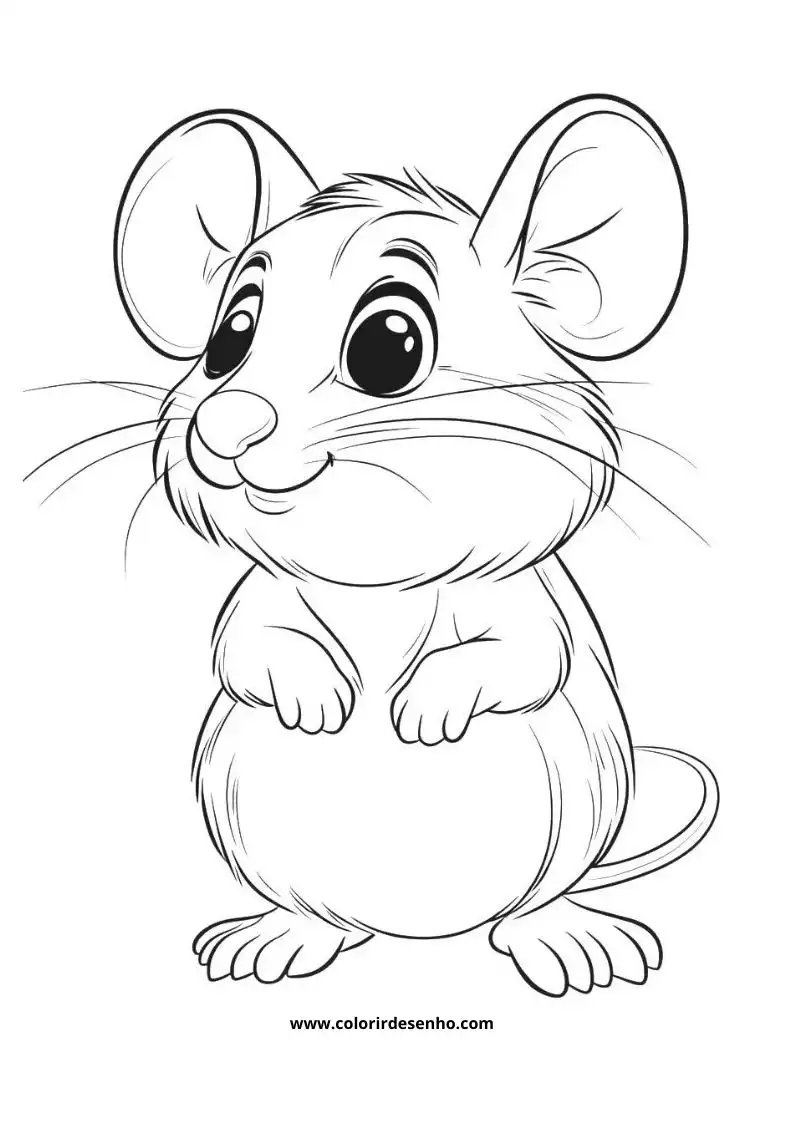 Mouse Coloring Pages For All Ages 7