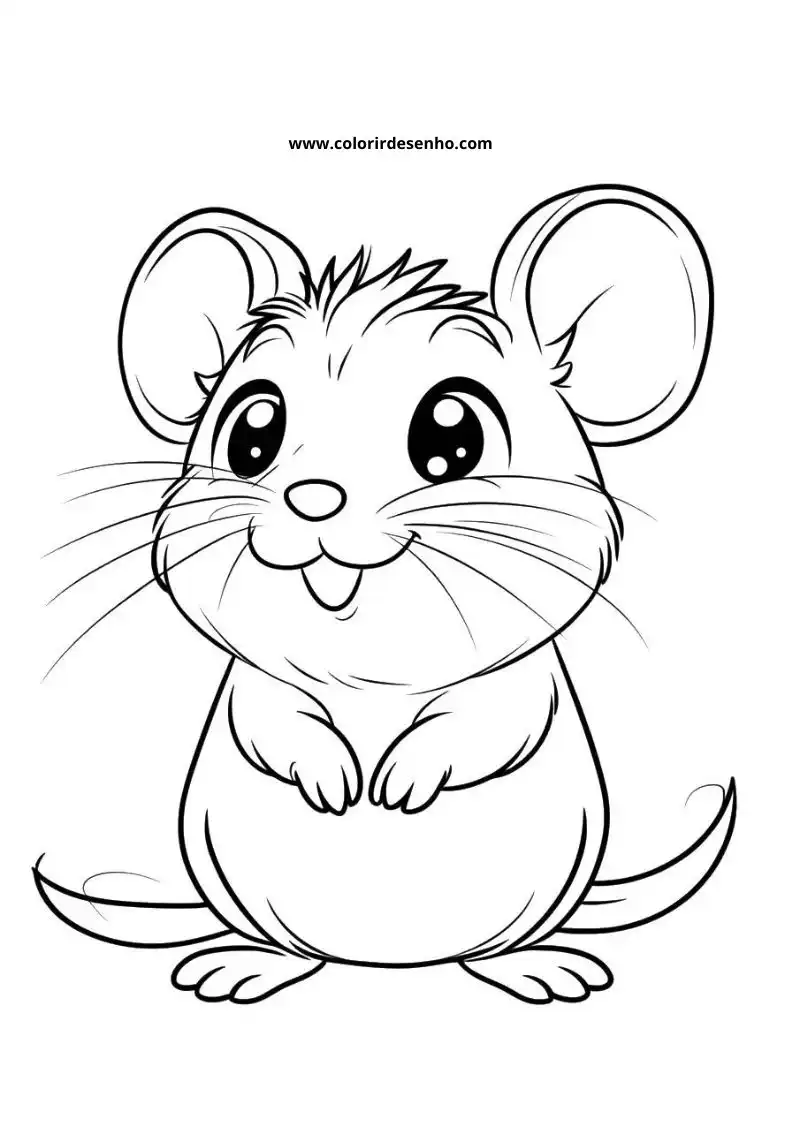 Mouse Coloring Pages For All Ages 9