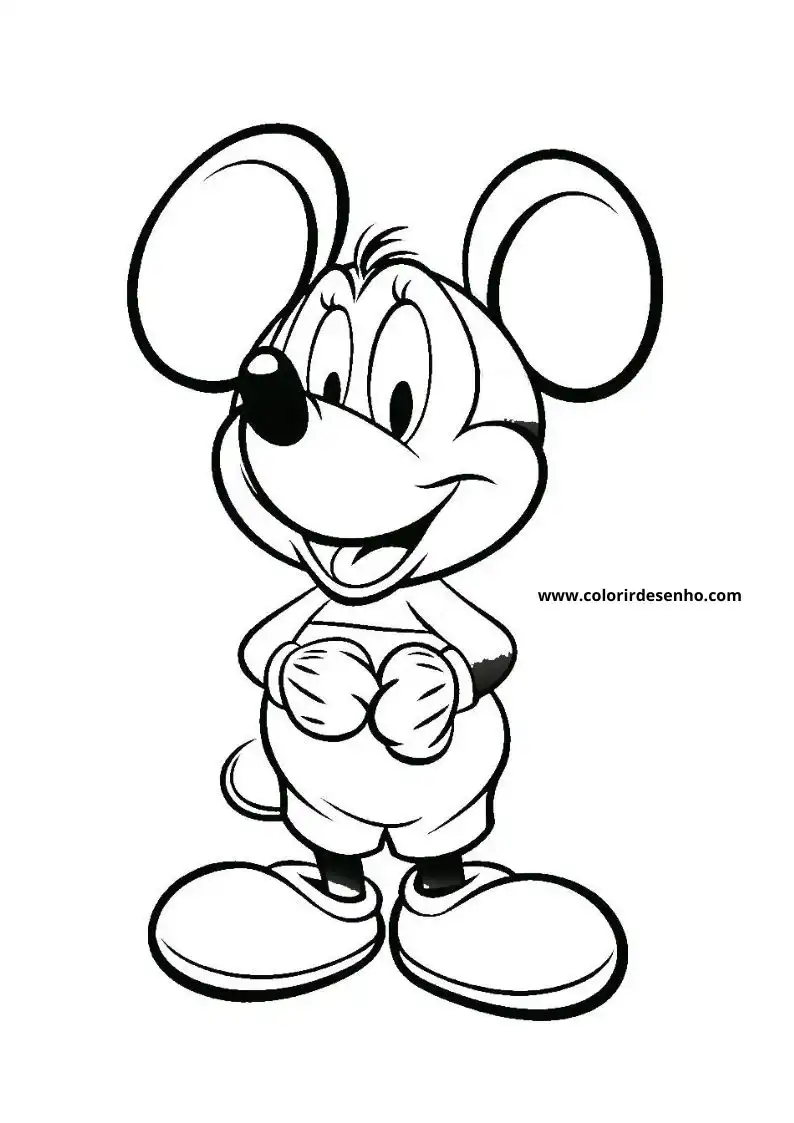 Mouse Coloring Sheet 8