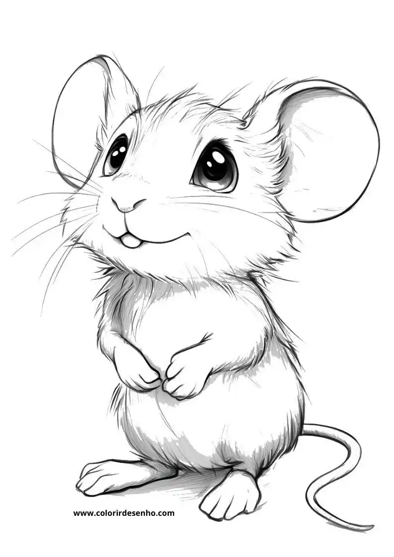 Mouse Free Printable Coloring Pages 10
