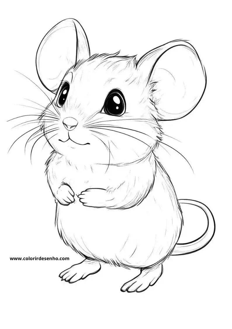 Mouse Free Printable Coloring Pages 11