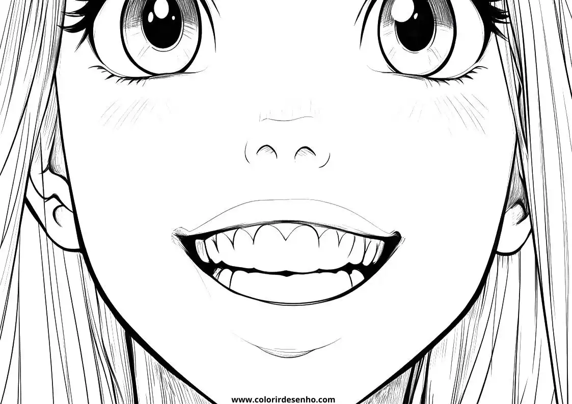 Mouth Coloring Pages For Kids And Adults 1
