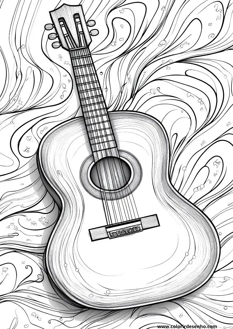 Music Coloring Pages (180+ Free Printables) 90 Music 19564