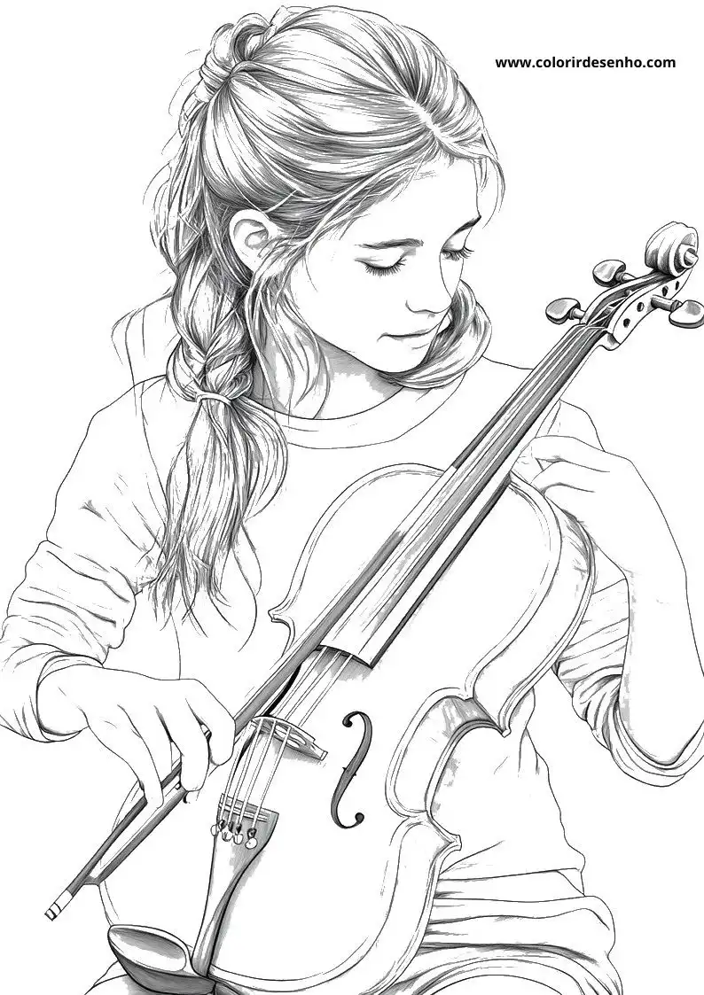 Music Coloring Pages (180+ Free Printables) 82 Music 19572