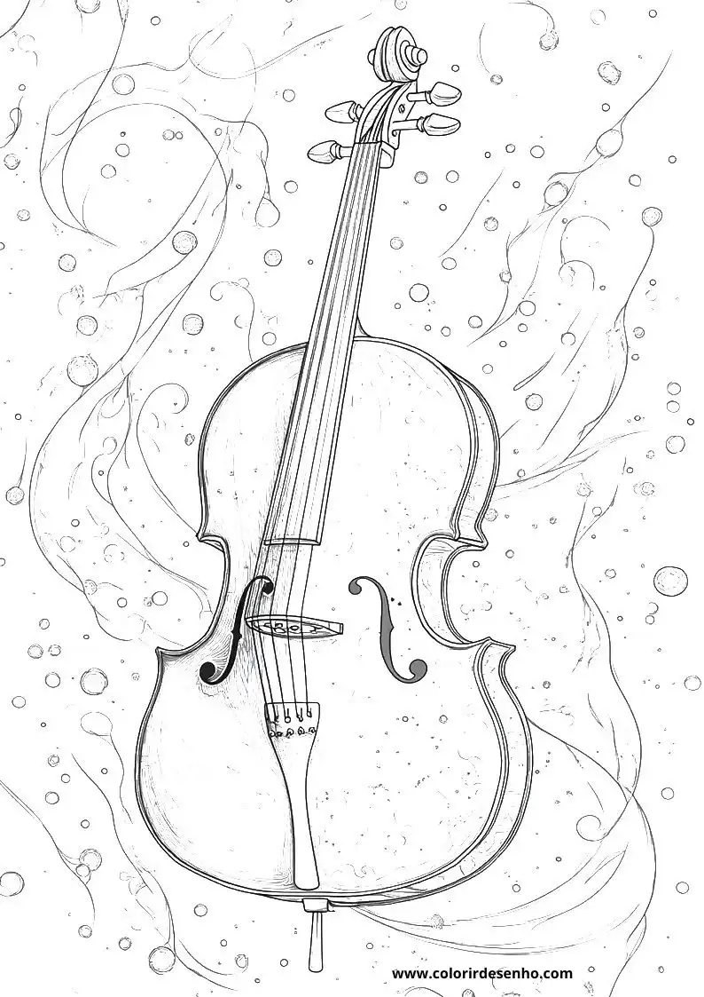 Music Coloring Pages 12