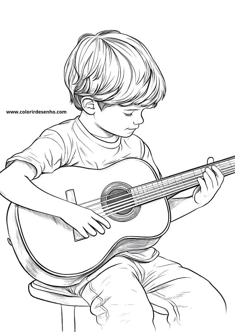 Music Coloring Pages 2