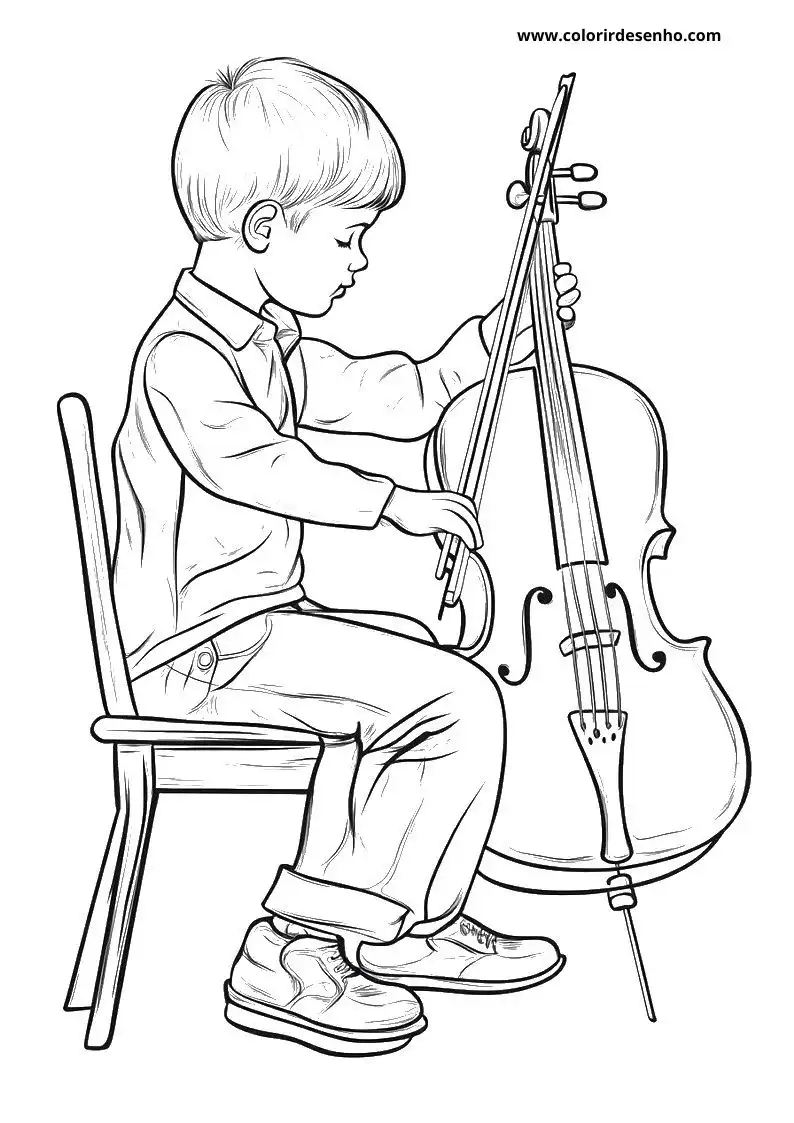 Music Coloring Pages 5