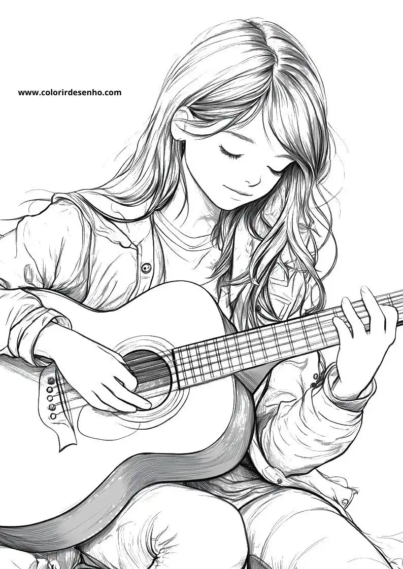 Music Coloring Pages 6