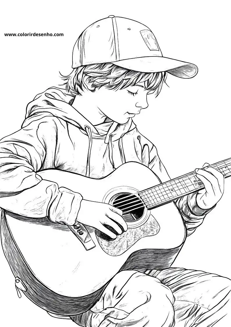 Music Coloring Pages For All Ages 2
