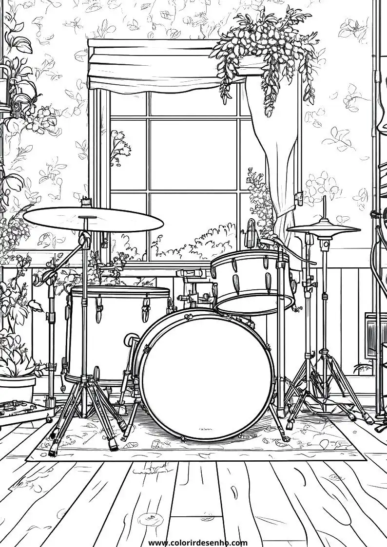 Music Coloring Pages For All Ages 6
