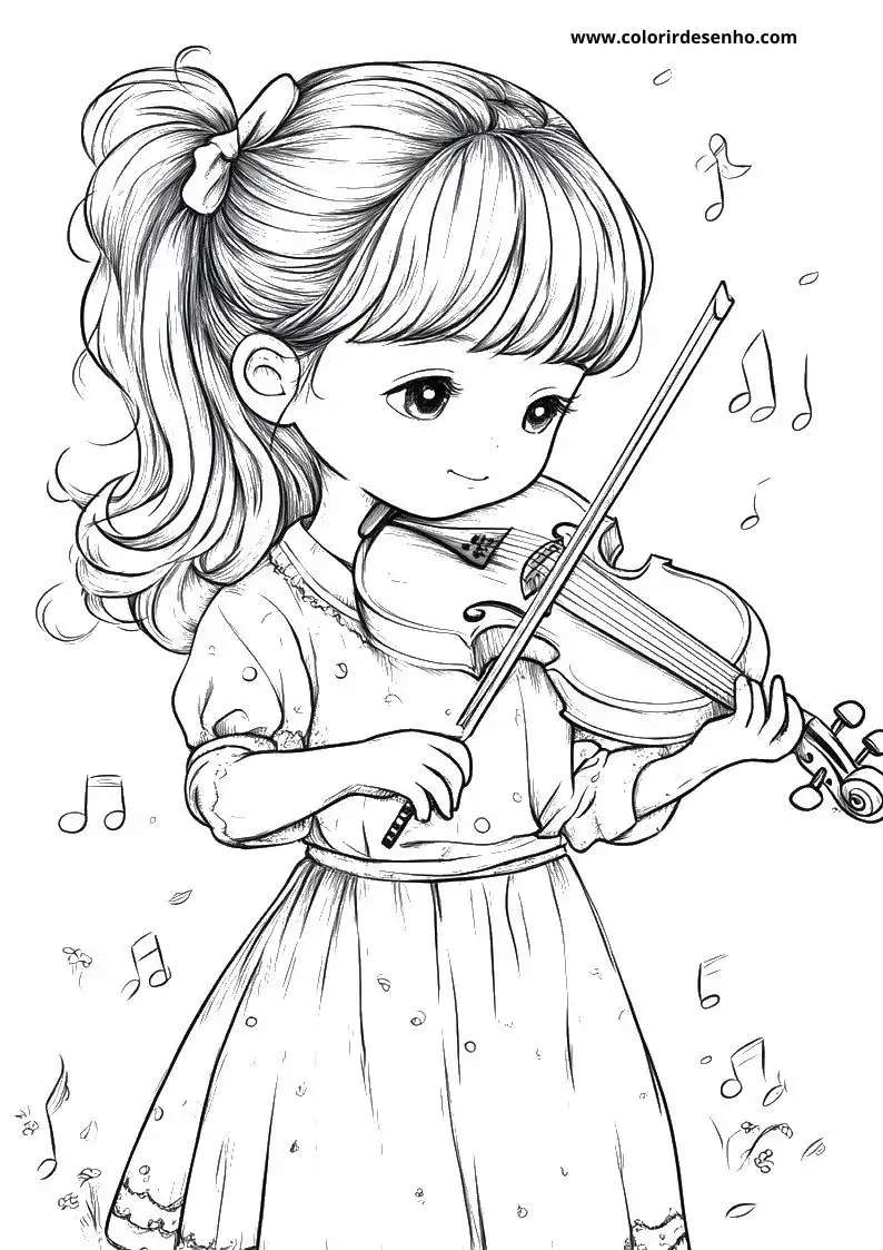 Music Coloring Pages For Kids And Adults 6