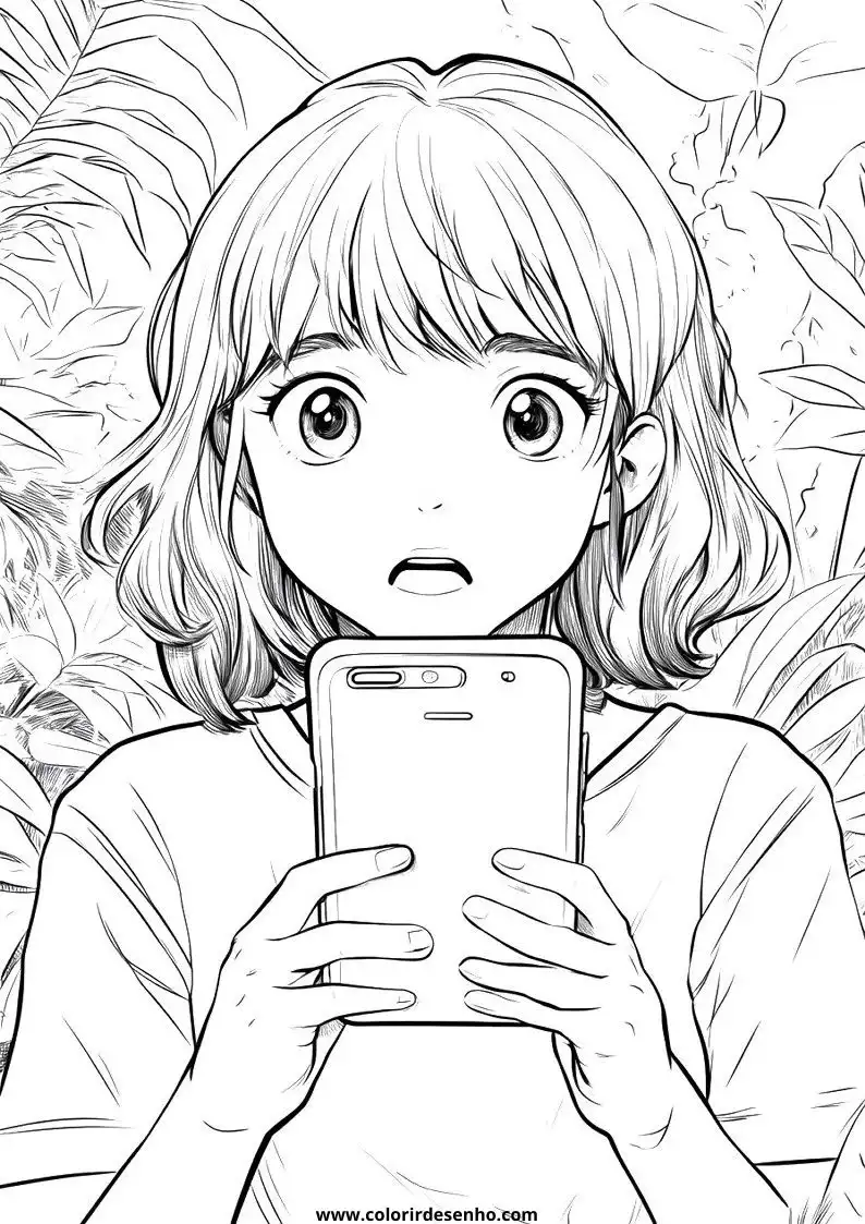 Phone Free Printable Coloring Pages 12