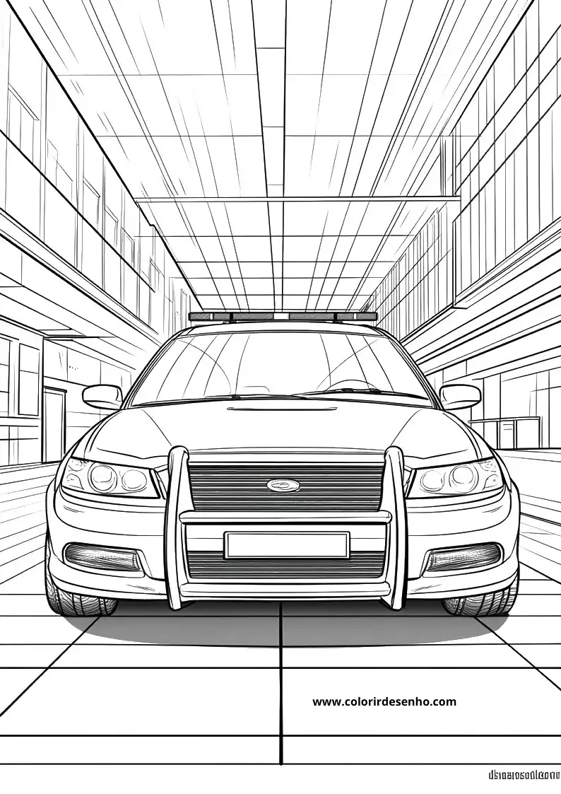 Police Coloring Pages For All Ages 2