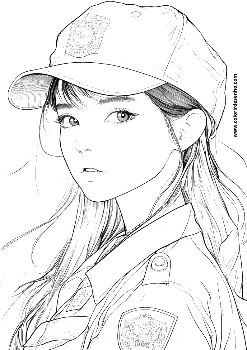 Police Coloring Pages For Kids And Adults 6