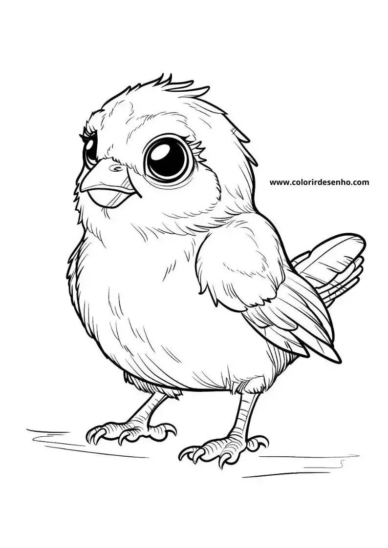 Printable Bird Coloring Pages 11