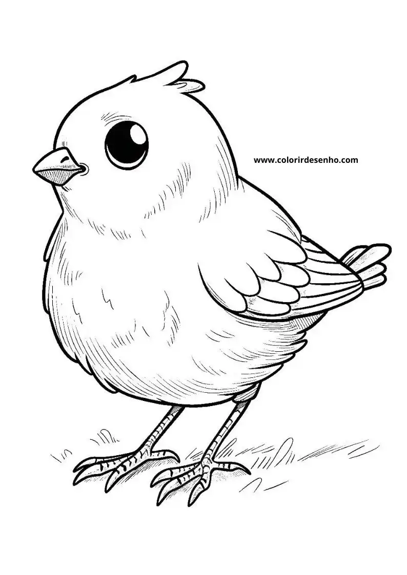 Printable Bird Coloring Pages 2