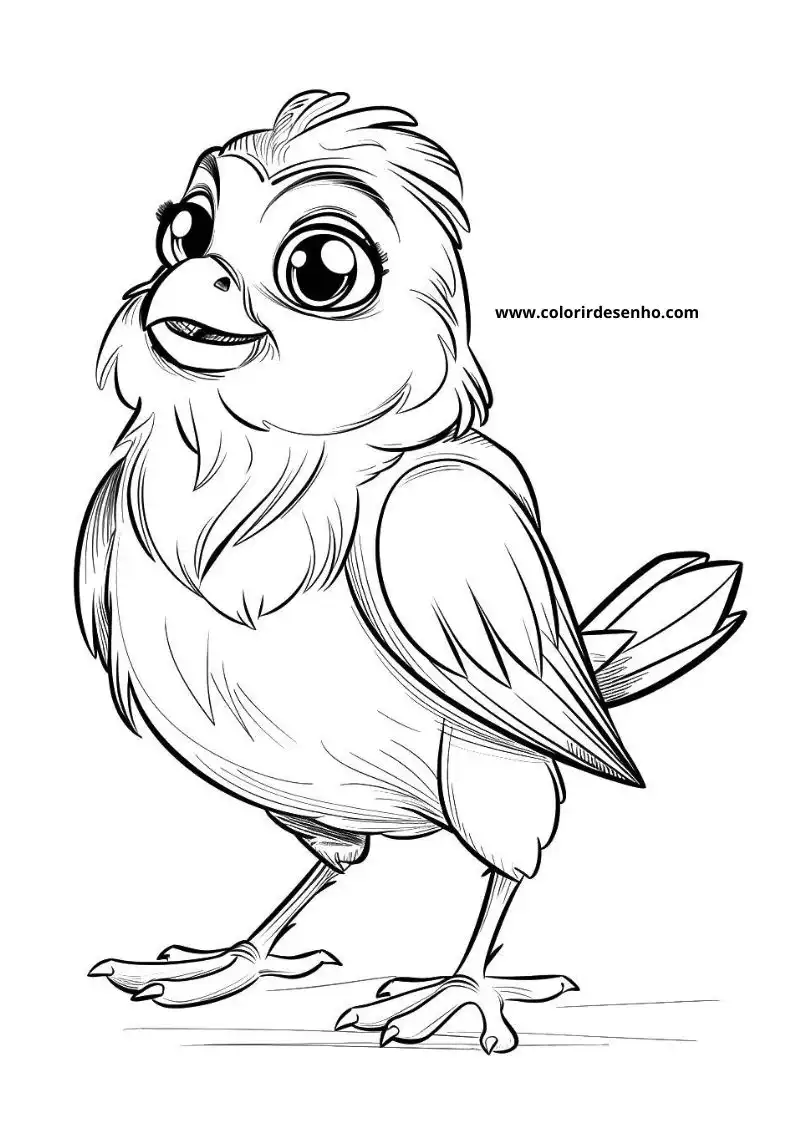 Printable Bird Coloring Pages 5