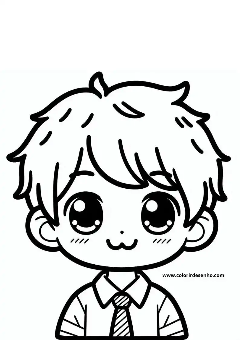 Printable Boy Coloring Pages 1