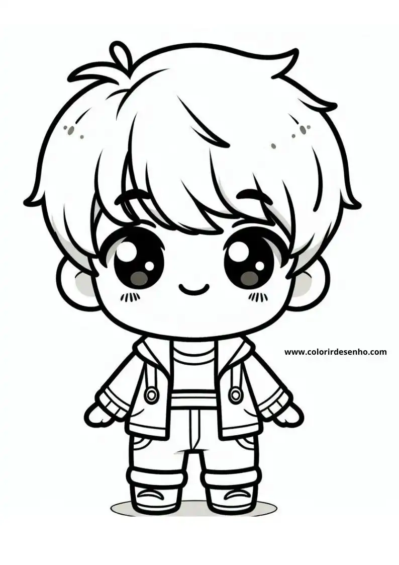 Printable Boy Coloring Pages 12
