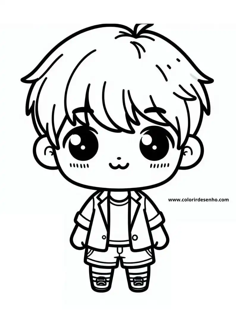 Printable Boy Coloring Pages 14