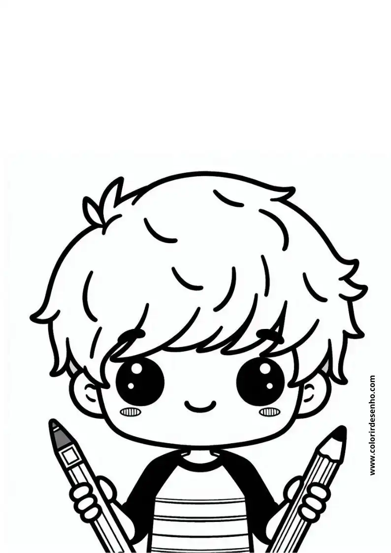 Printable Boy Coloring Pages 5