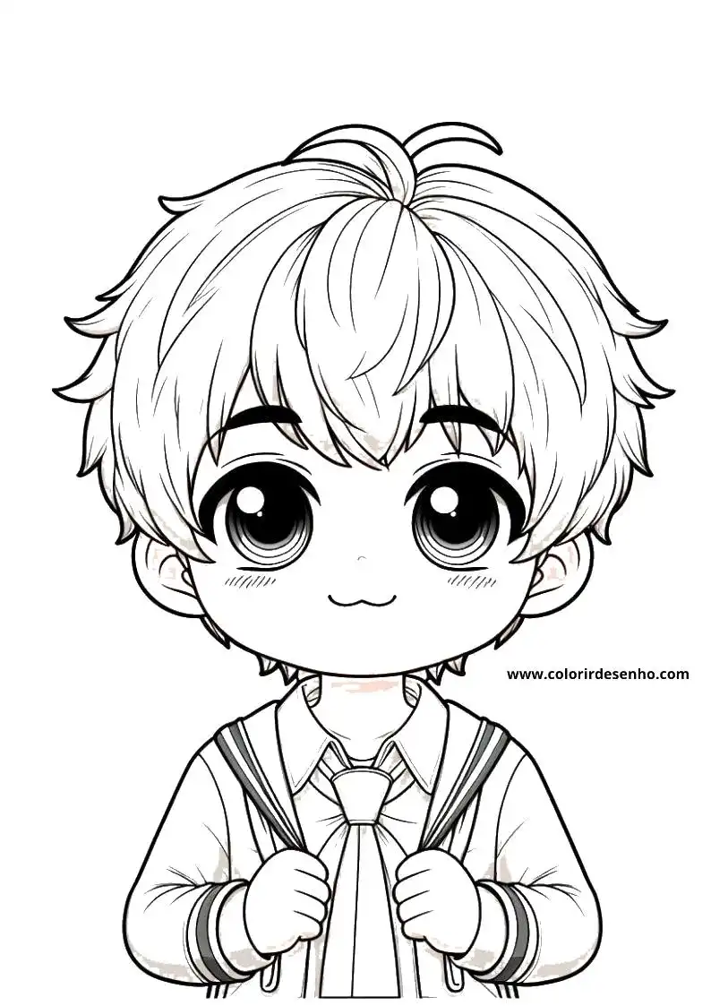 Printable Boy Coloring Pages 6